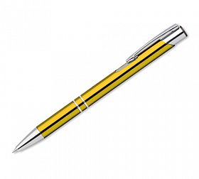 Ручка шариковая OLEG, металл, золото/серебро